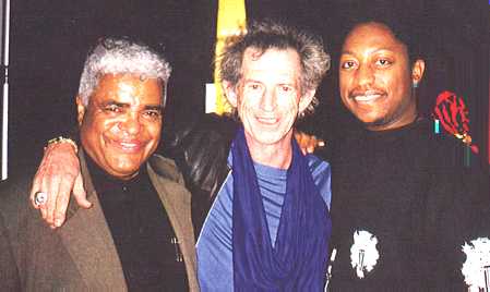 Phil Upchurch with fellow musicians in the 1980s