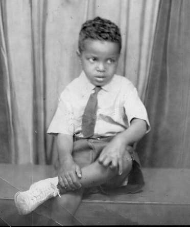 Phil Upchurch at age three